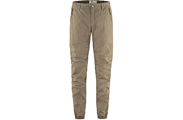 Image of Fjallraven Vardag Trousers - Mens, Suede Brown, 50/R, F86666-244-50/R