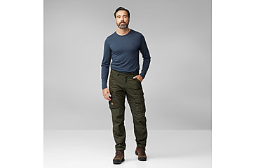 Image of Fjallraven Vidda Pro Trouser - Mens, Regular Inseam, Deep Forest, 52/Regular, F87177-662-52/R