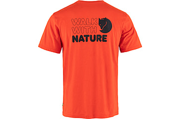 Image of Fjallraven Walkith Nature T-Shirt - Mens, Flame Orange, Extra Large, F12600216-214-XL