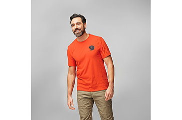 Image of Fjallraven Walkith Nature T-Shirt - Mens, Flame Orange, Extra Large, F12600216-214-XL