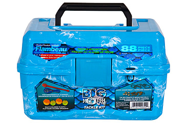 Image of Flambeau Big Mouth Tackle Kids Box Kit, Blue Swirl, 355BMR