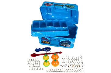 Image of Flambeau Big Mouth Tackle Kids Box Kit, Blue Swirl, 355BMR