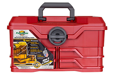 Image of Flambeau NextGen 4/0 Medium Tackle Box, Fine Metallic Red, 440NGAR