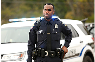 Image of Flying Cross Command Long Sleeve Shirt W/ Zipper &amp; Convertible Sport Collar, Lapd Navy - 35W78Z861603637