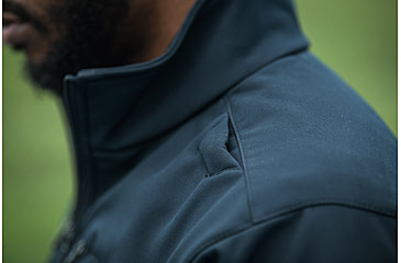 Image of Flying Cross Dutyguard Full Zip Softshell Jacket - Mens, LAPD Navy, Long, Large, 5740086LARGELONG