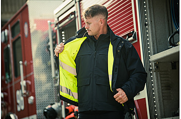 Image of Flying Cross Dutyguard RT Reversible Bomber Jacket - Mens, Black, Short, Large, 5716010LARGESHORT