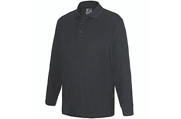 Image of Flying Cross Long Sleeve Impact Polo Shirt - Men's, LAPD Navy, Extra Large, 322186XLARGENA
