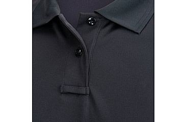 Image of Flying Cross Short Sleeve Impact Polo, Black - 320010LARGENA