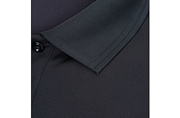 Image of Flying Cross Short Sleeve Impact Polo, Black - 320010LARGENA