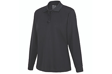 Image of Flying Cross Long Sleeve Impact Polo - Women's, LAPD Navy, Extra Large, 3221W86XLARGENA