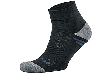 Image of Foot Zen Comfort Quarter Socks - Men's, Small, Black, 302034