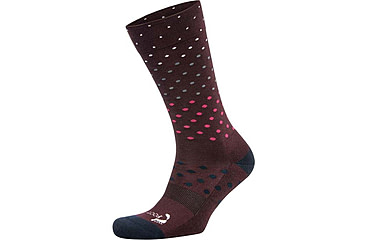Image of Foot Zen Crew Socks - Women's, Small, Dot Crew Plum, 302068