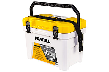 Image of Frabill Magnum Bait Station, White/Yellow, 19 Quarts, FRBBA219
