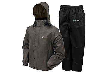 Image of Frogg Toggs All Sport Rain Suit - Men's, Small, Stone/ Black, AS1310-105SM