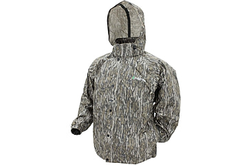 Image of Frogg Toggs Pro Action Rain Jacket - Men's, Mossy Oak Bottomlands, Large, PA63123-50LG