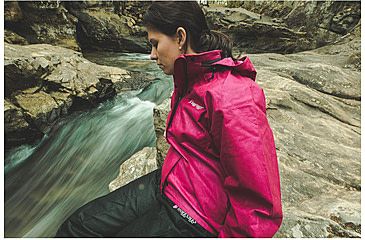 Image of Frogg Toggs Pro Action Rain Jacket - Womens, Black Cherry, Large, PA63523-15LG