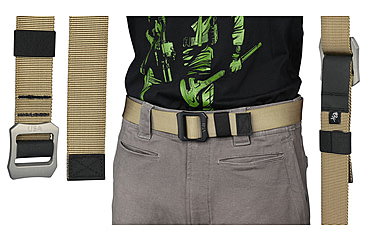 Image of G-Code EDC Quest Belt, OD Green Belt/ Black Anodized Buckle, 2XL 44in-48in, QUEST-OD-BK-2XL