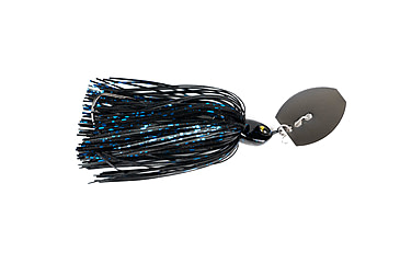 Image of G-Ratt Weedless Vibrating Jig Black/Blue, 3/8 Oz., WVJ-002