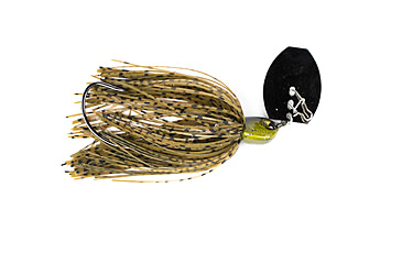 Image of G-Ratt Weedless Vibrating Jig, Green Pumkin Red Flake, 3/8 Oz., WVJ-006