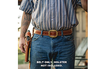 Image of Galco 1 1/2in SB24 Center Post Flat Back Buckle Holster Belt, Tan, 34, SB24-34