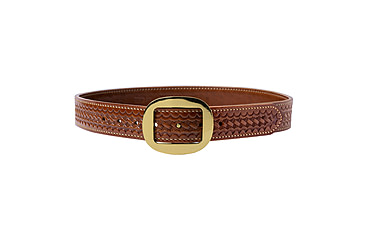 Image of Galco SB26 1 1/2in Center Post Flat Back Basket Stamped Holster Belt, Tan, 46in, SB26-46