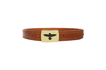 Image of Galco SB32 1 1/2in Gunsite Raven Flat Back Buckle Holster Belt, Tan, 42in, SB32-42