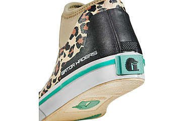 Image of Gator Waders Camp Boots - Womens, Leopard/Aqua, 6 US, CAM3001W6