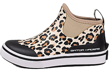 Image of Gator Waders Camp Boots - Womens, Leopard/Black, 7, CAM3003W7