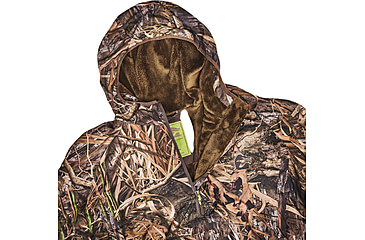 Image of Gator Waders Waterproof 1/2 Zip Bog Hoodie - Mens, Mossy Oak Habitat, 3XL, BOG45M3XL