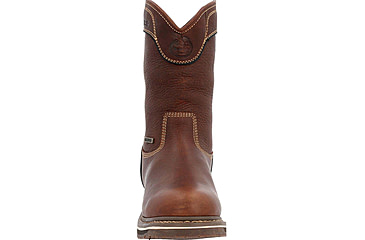 Image of Georgia Boot AMP LT Edge Waterproof Pull On Work Boot - Womens, Brown, 10, GB00516-100M