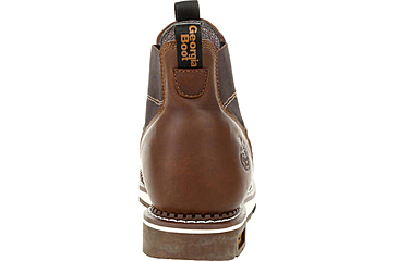 Image of Georgia Boot AMP LT Wedge Steel Toe Waterproof Chelsea Work Boot - Mens, Medium, Brown, 10, GB00353-100M