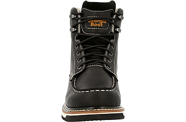 Image of Georgia Boot AMP LT Wedge Waterproof Moc-Toe 6in Work Boot - Mens, Medium, Black, 9.5, GB00475-095M