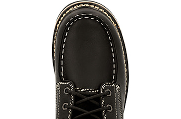 Image of Georgia Boot AMP LT Wedge Waterproof Moc-Toe 6in Work Boot - Mens, Medium, Black, 9.5, GB00475-095M