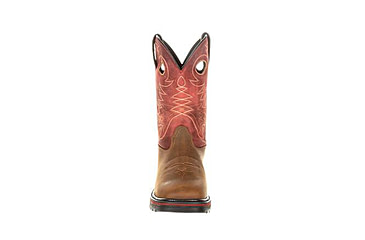 Image of Georgia Boot Carbo-Tec Waterproof 11 inch Pull-On Boot - Mens, Brown/Red, 12, GB00221-120M