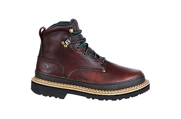 Image of Georgia Boot Giant 6 inch Work Boot w/Steel Toe - Mens, Soggy Brown, 9.5 Wide, G6374-095W