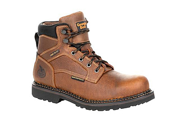 Image of Georgia Boot Giant Revamp Waterproof 6 inch Work Boot - Mens, Brown, 13 Wide, GB00316-130W