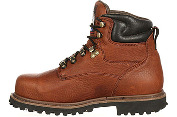 Image of Georgia Boot Hammer Internal Metatarsal Steel Toe 6in Work Boot - Mens, Wide, Briar Brown, 8.5, G6315-085W