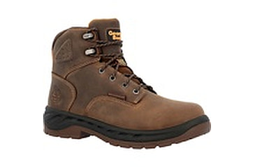 Image of Georgia Boot Over Time Waterproof 6 inch Work Boot - Mens, Brown, 8.5, GB00521-085M
