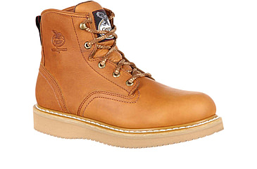 Image of Georgia Boot Wedge 6in Work Boot - Mens, Wide, Baracuda Gold, 13, G6152-130W