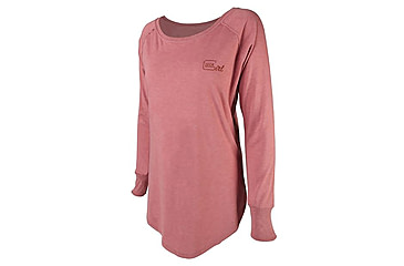 Image of Glock Girl Confidence Long Sleeve Cotton/Polyester/Rayon Tunic - Womens, Extra Large, Blush, AP960348