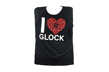 Image of Glock Women Short Sleeve &quot;I Love Glocks&quot; Shirt, Black, XXL, GLAP95135