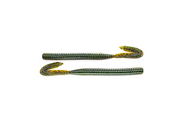 Image of Googan Squad Blazin Worm, 6in, Green Pumkin, GBW-GNP
