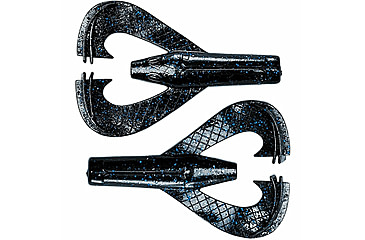 Image of Googan Squad Rattlin Chunk Soft Bait, 10, 2.75in, Black Blue Flake, GRC-BLB