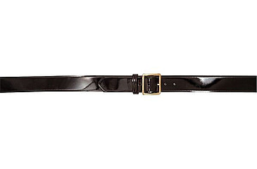 Image of Gould &amp; Goodrich Pants Belt, 44, Nickel, Hi-Gloss, H52-44CL