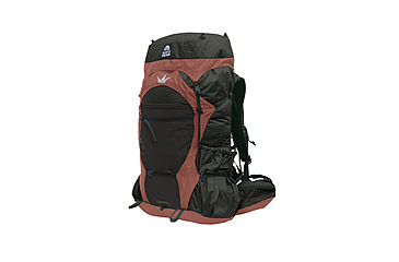 Image of Granite Gear Crown 3 60L S.I. Eco Backpacks, Long Torso, Black/Rust, 60 Liter, 50036-0001