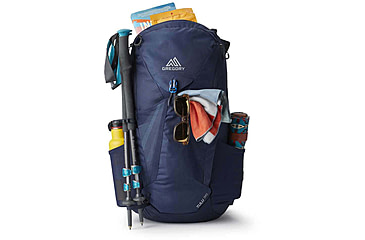 Image of Gregory 30 Liters Zulu FreeFloat Daypack, Halo Blue, Small/Medium, 145664-0527