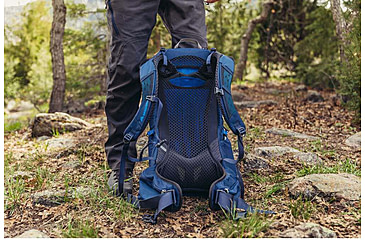 Image of Gregory 30 Liters Zulu FreeFloat Daypack, Halo Blue, Small/Medium, 145664-0527