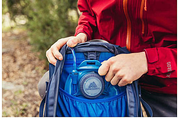 Image of Gregory 30 Liters Zulu FreeFloat Daypack, Halo Blue, Small/Medium, 145664-0527