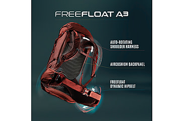 Image of Gregory Baltoro 65L Pack, Brick Red, Medium, 141300-1129