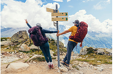 Image of Gregory Baltoro 75L Backpack, Brick Red, Large, 141302-1129